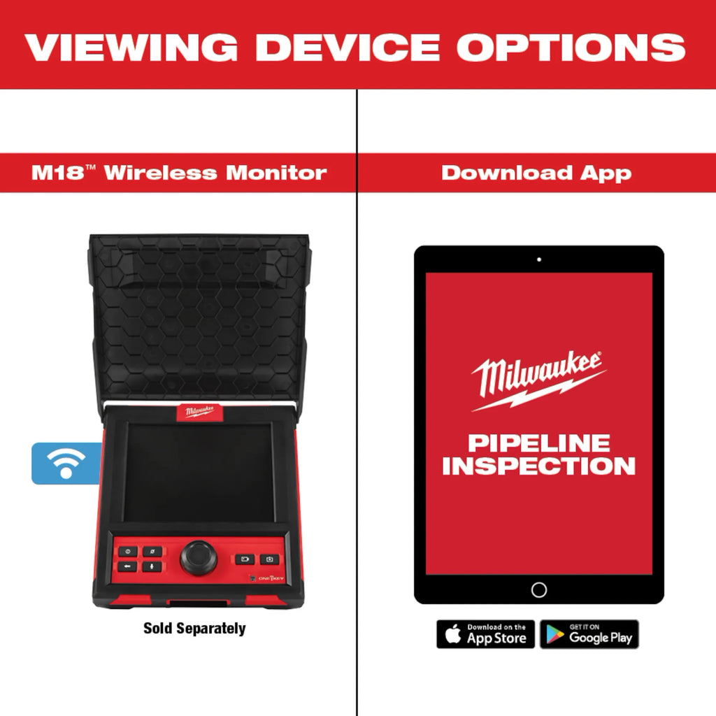 M18™ 200’ Stiff Modular Pipeline Inspection System