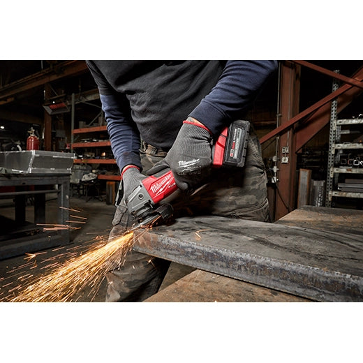 M18 FUEL™ 4-1/2" / 5" Braking Grinder Slide Switch, Lock-On