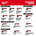 M18 FUEL™ 4-1/2"-6" Braking Grinder, Paddle Switch