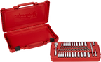 1/4" Drive 50pc Ratchet & Socket Set - SAE & Metric