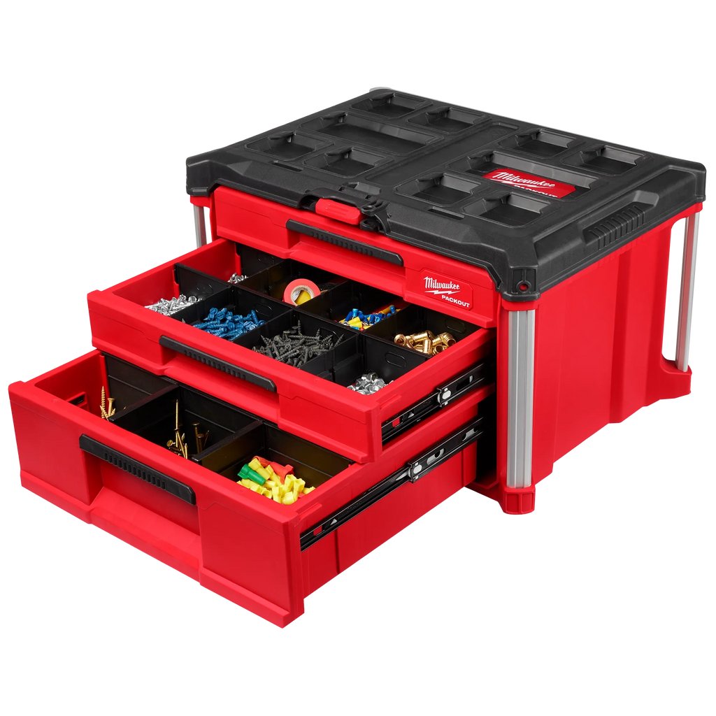 PACKOUT™ Multi-Depth 3-Drawer Tool Box
