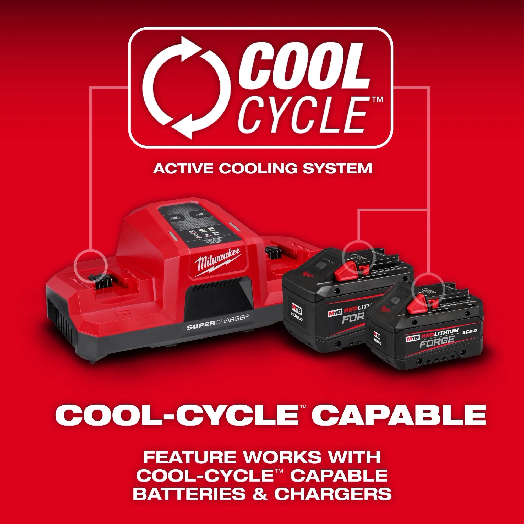 M18™ Dual Bay Simultaneous Super Charger
