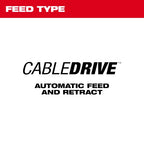 M18 FUEL™ Drain Snake w/ CABLE DRIVE™ with 5/16” Cable