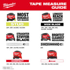 25ft Wide Blade Tape Measure