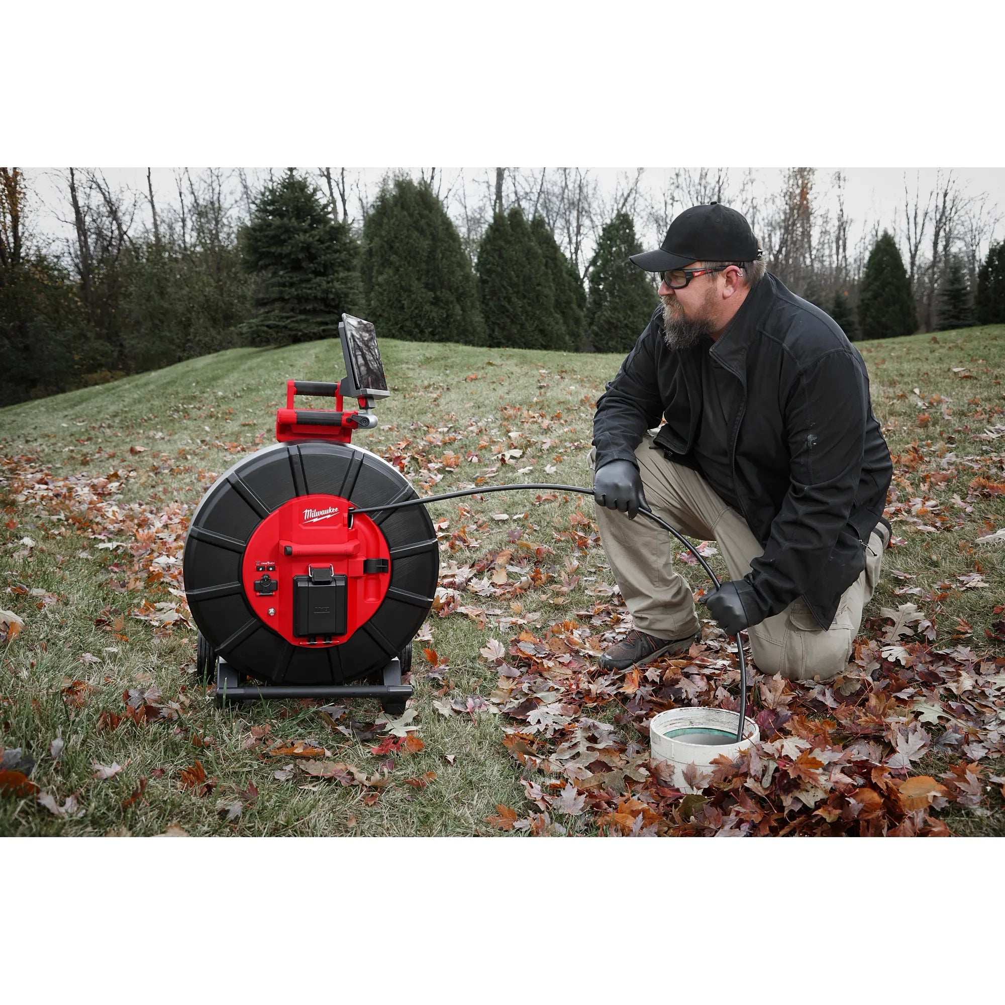 325’ Stiff Modular Pipeline Inspection Reel