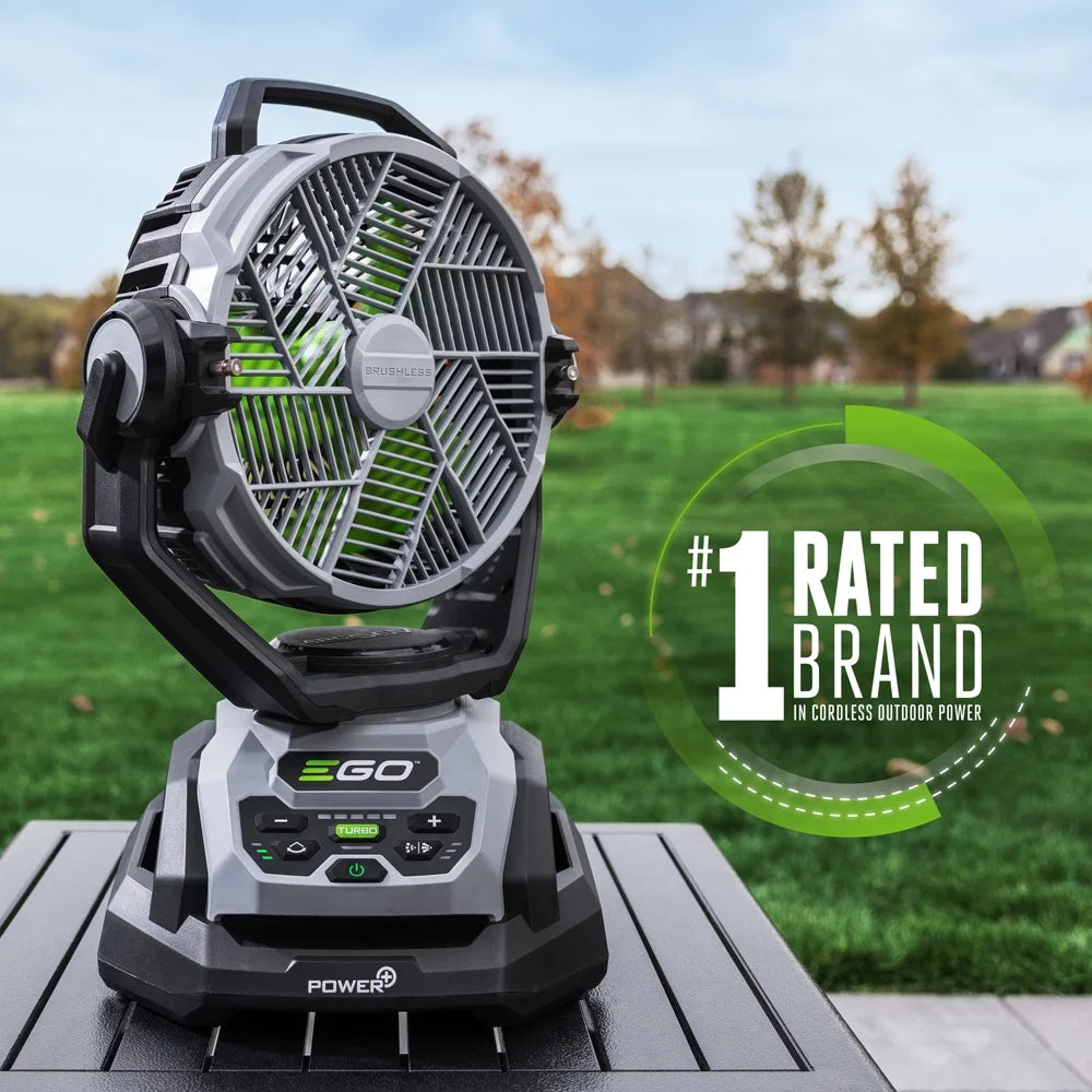 10" Oscillating Misting Fan