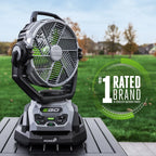 10" Oscillating Misting Fan
