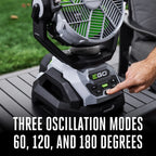 10" Oscillating Misting Fan