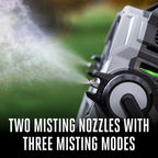 10" Oscillating Misting Fan