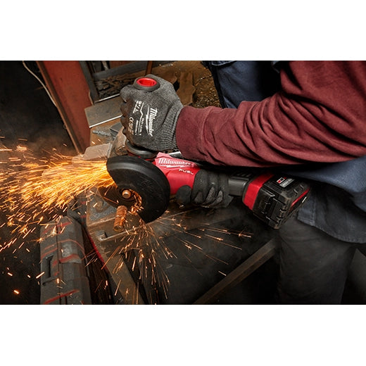M18 FUEL™ 4-1/2" / 5" Braking Grinder Slide Switch, Lock-On