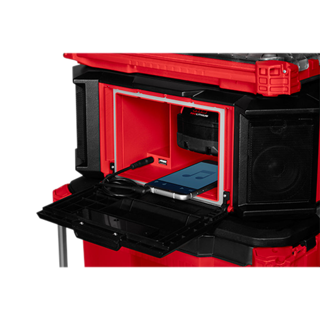 M18™ Jobsite Radio + Charger w/ PACKOUT™ Compatibility