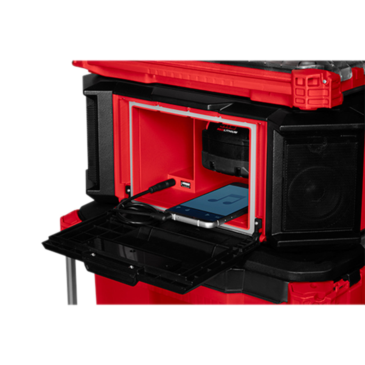 M18™ Jobsite Radio + Charger w/ PACKOUT™ Compatibility