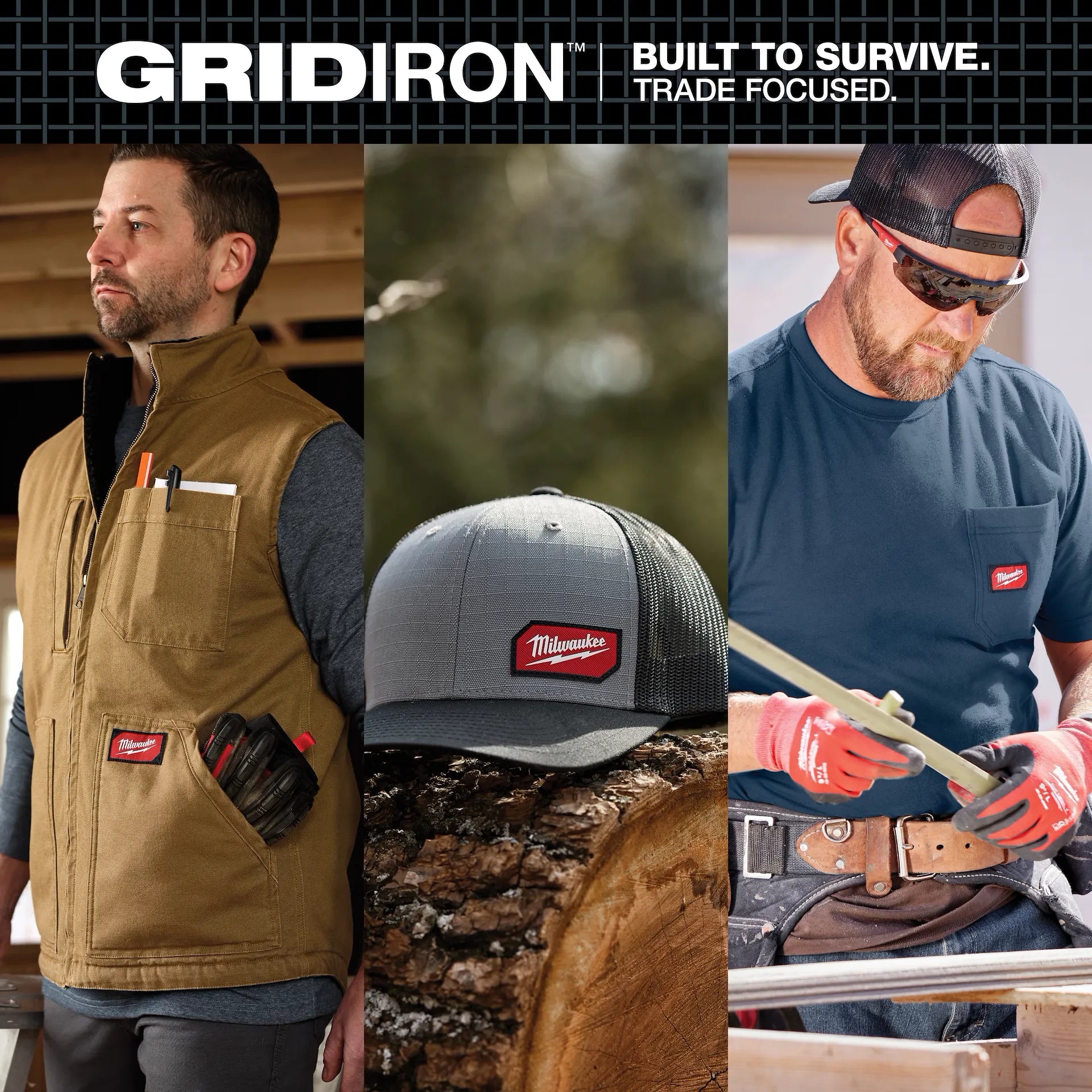 GRIDIRON™ Snapback Trucker Hat