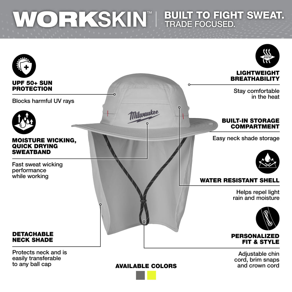 WORKSKIN™ Sunshade Hat