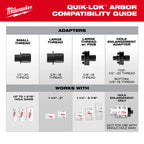 5PC QUIK-LOK™ Arbor Set