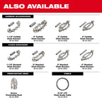 Grease Penetrating Head for 5/16" Chain Snake Cable
