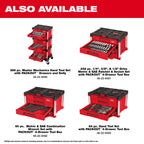 242pc. 1/4”, 3/8”, & 1/2” Drive Metric & SAE Ratchet & Socket Set with Trays for PACKOUT™ Drawers