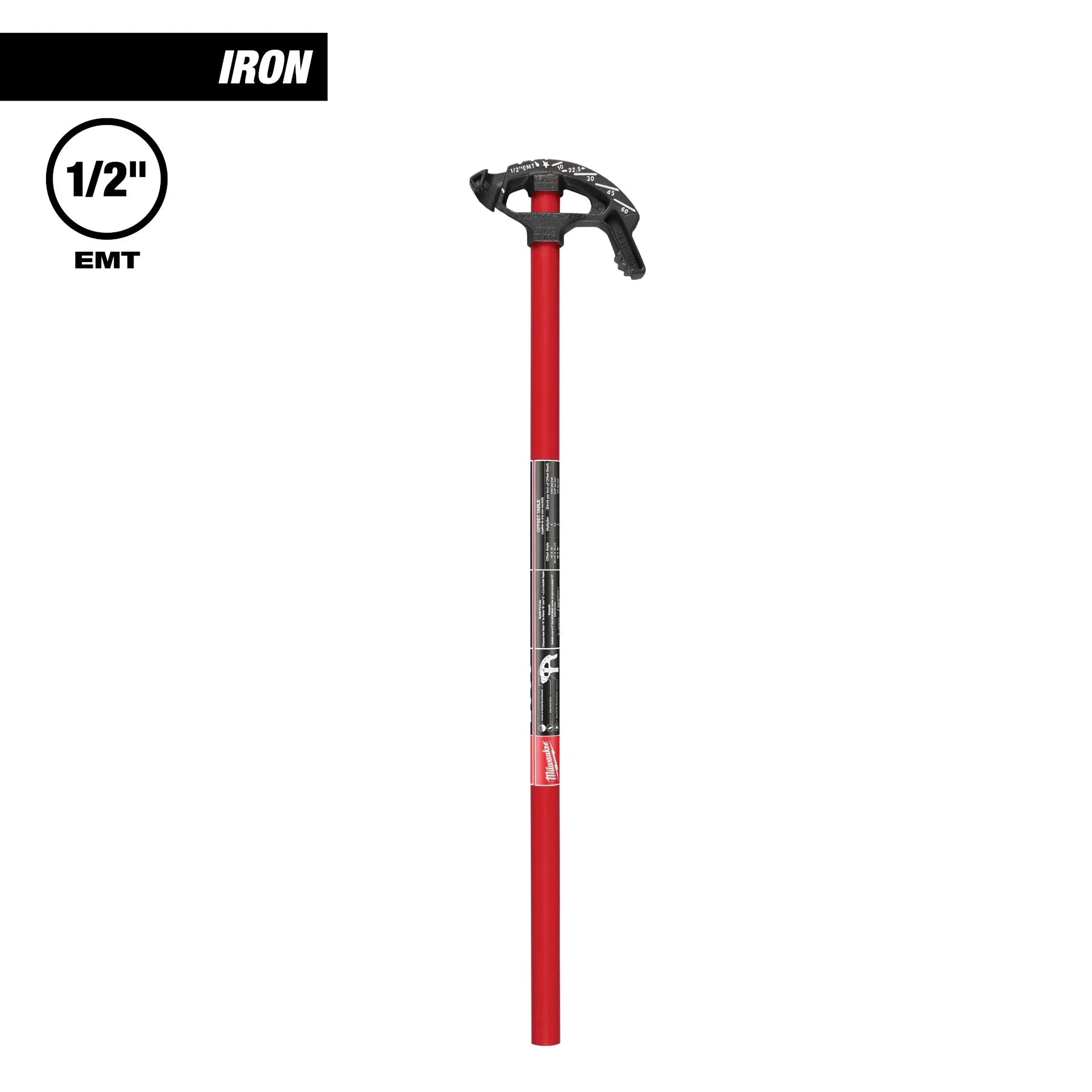 1/2“ EMT Iron Conduit Bender