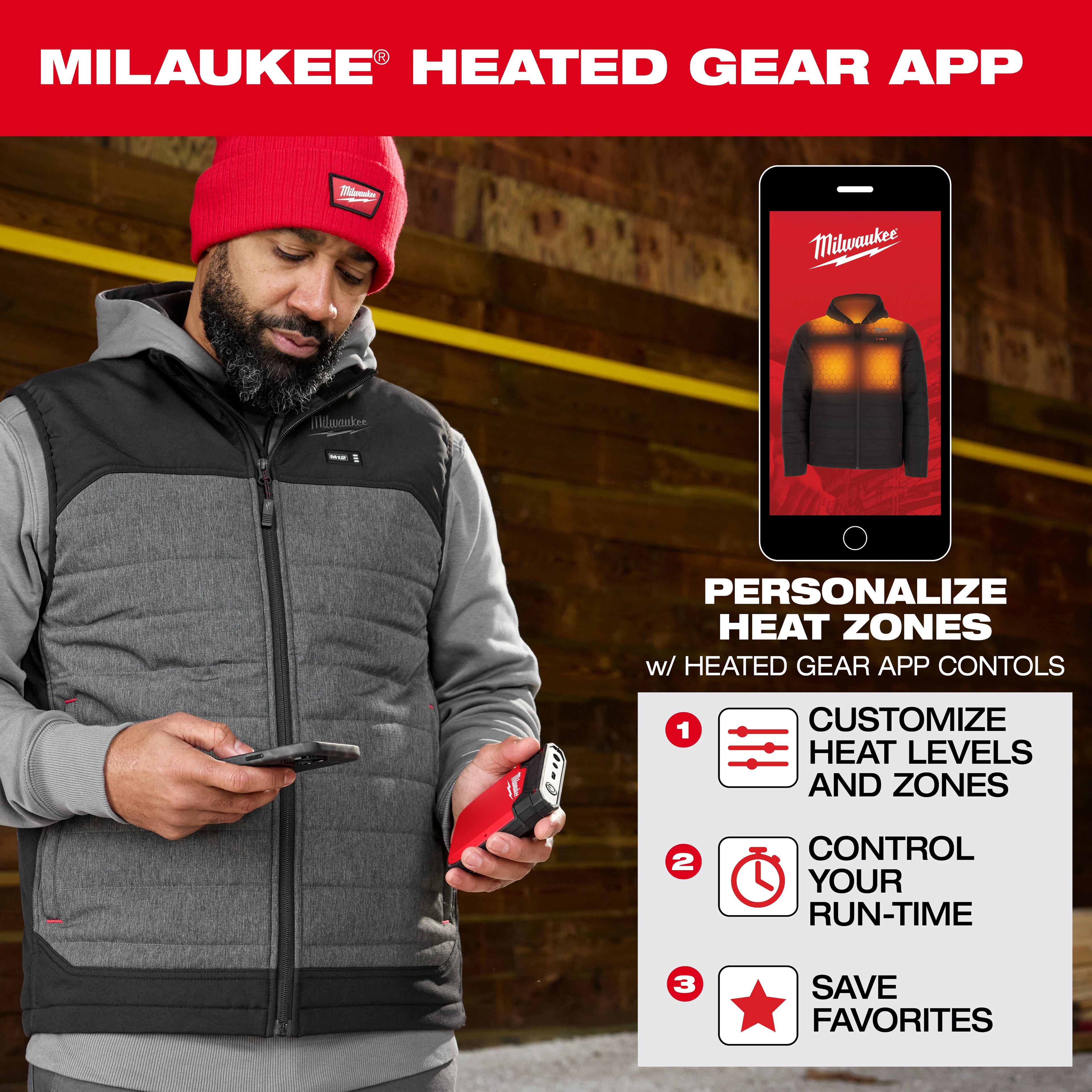 Heated Gear Power Source w/ App Control