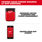 Heated Gear Power Source w/ App Control