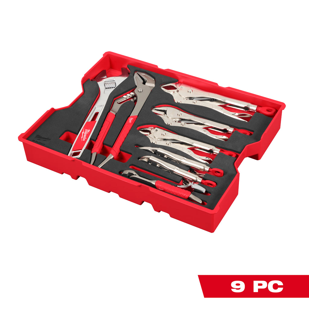 9pc. Pliers & Wrench Set with Tray for PACKOUT™ Drawers