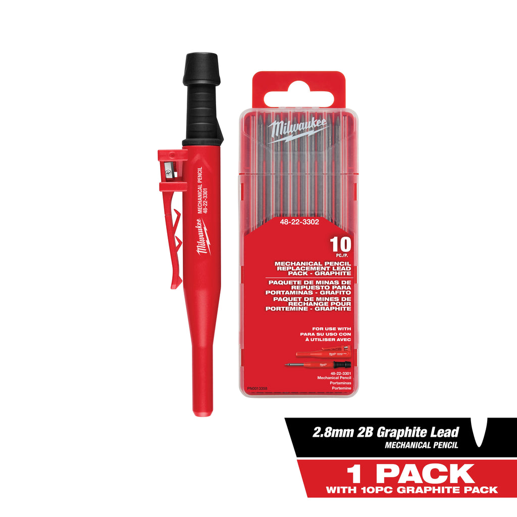 Mechanical Pencil with Lead Pack