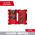 Cobalt Step Bit Kit (3PC)