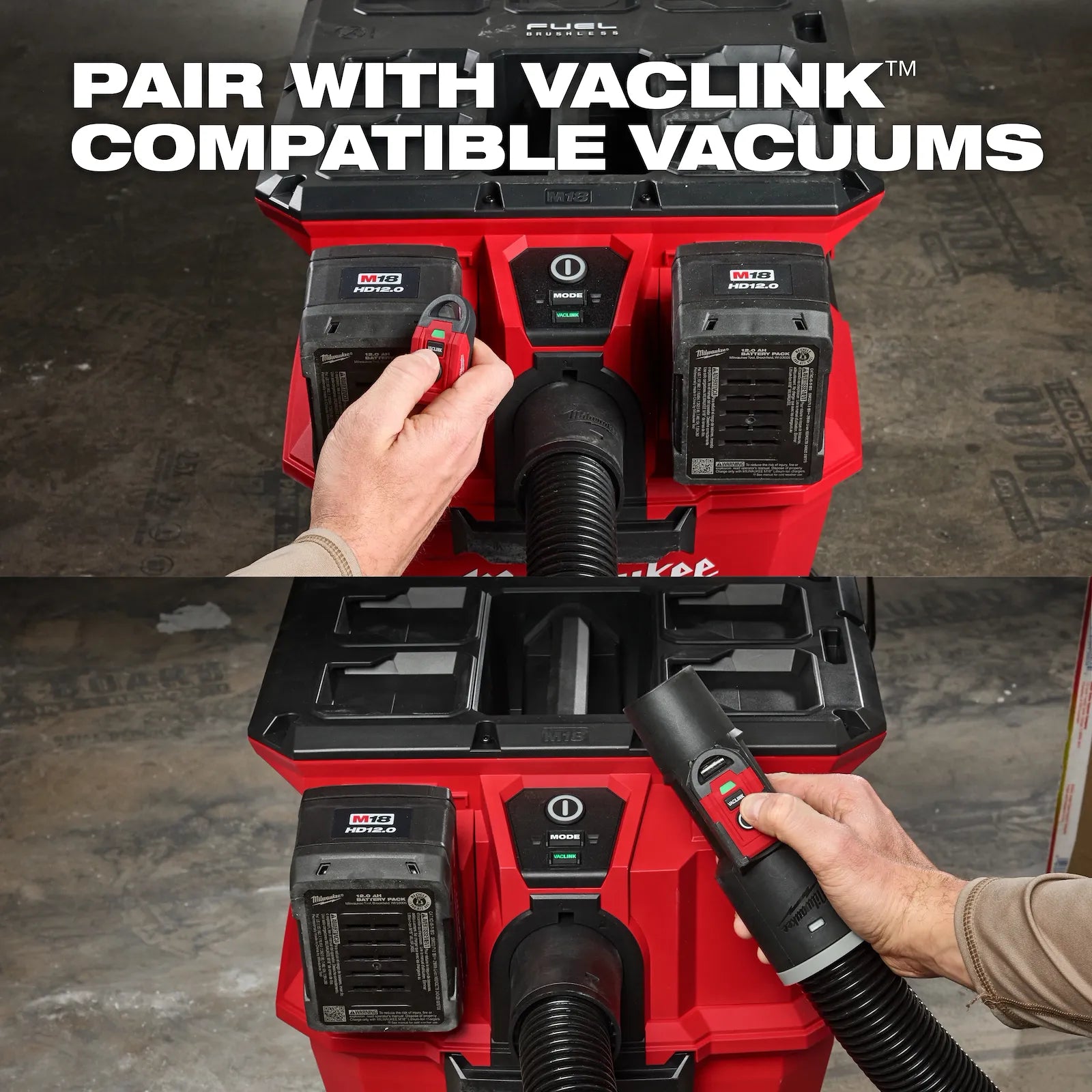VACLINK™ Wireless Dust Control Remote
