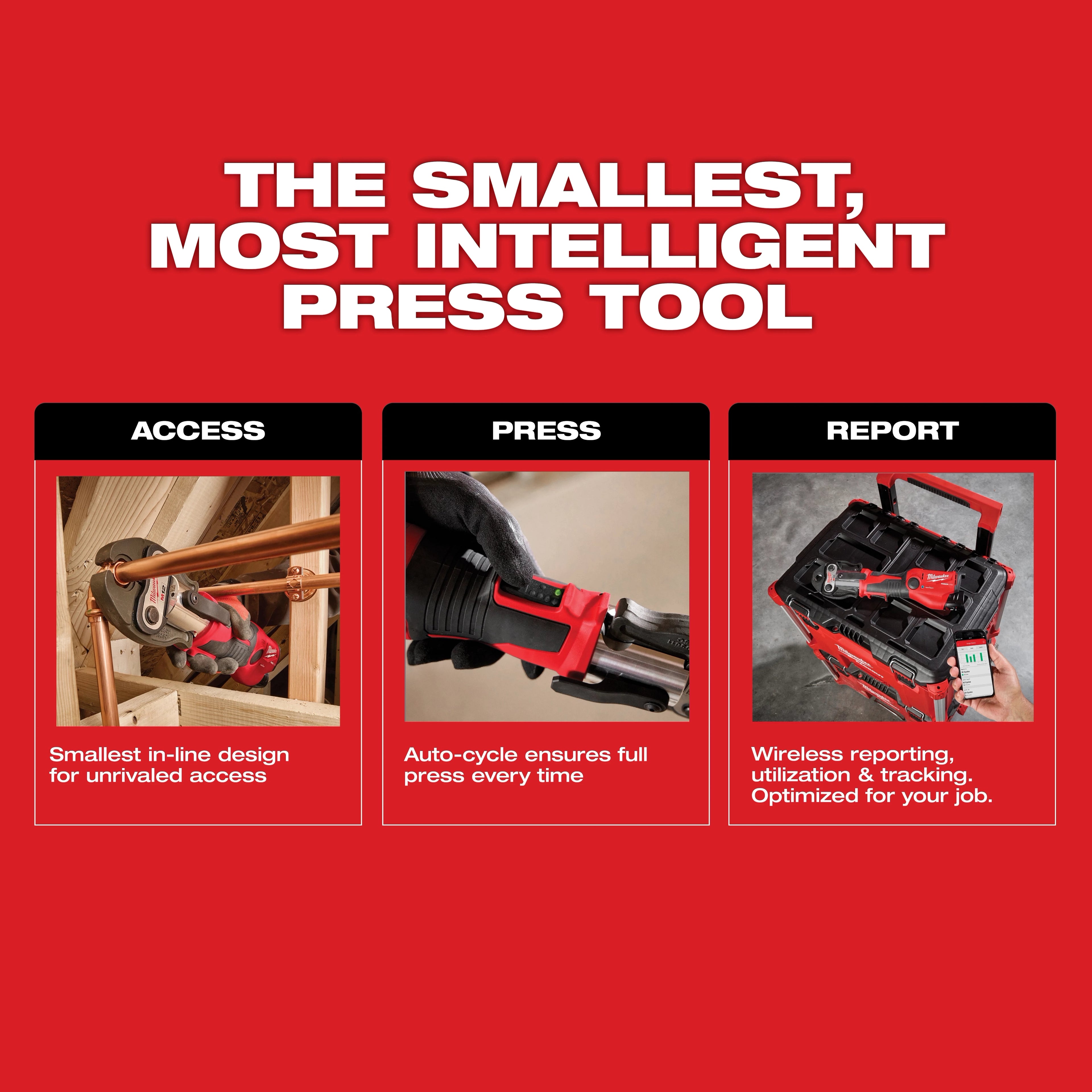 M12™ FORCE LOGIC™ Press Tool Kit w/ ONE-KEY™