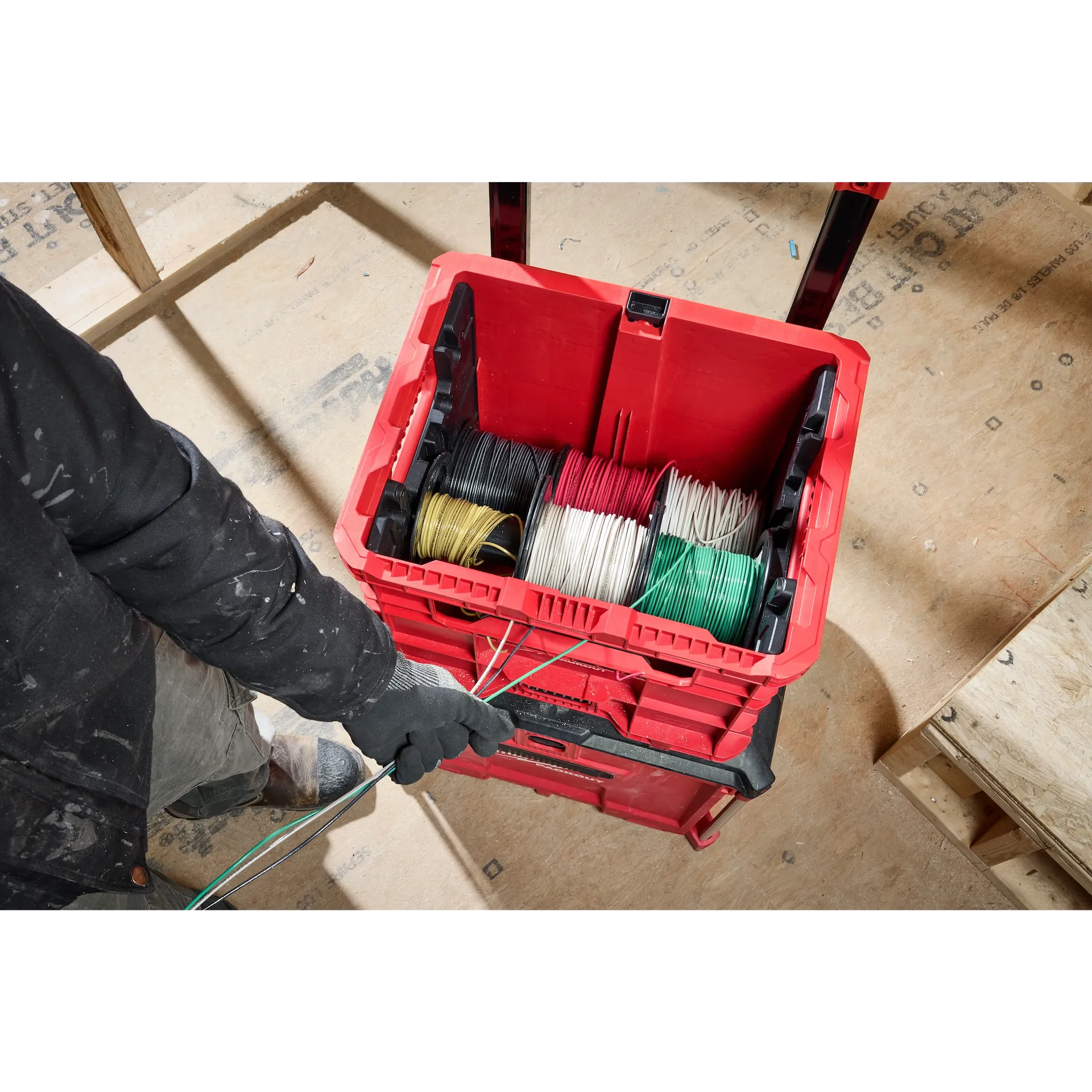 Wire Pulling Inserts for PACKOUT™ XL Crate