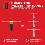 15PC SAE Tap and Die Set with Hex-LOK™ 2-in-1 Handle