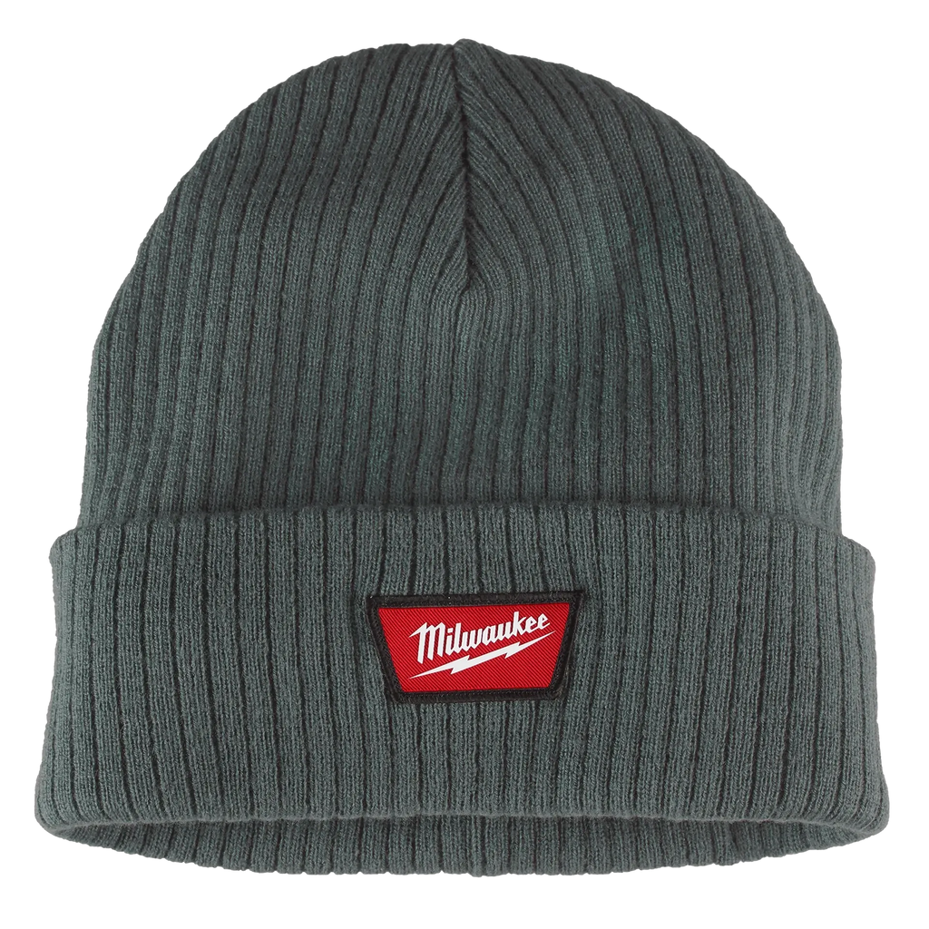 Rib-Knit Cuffed Beanie