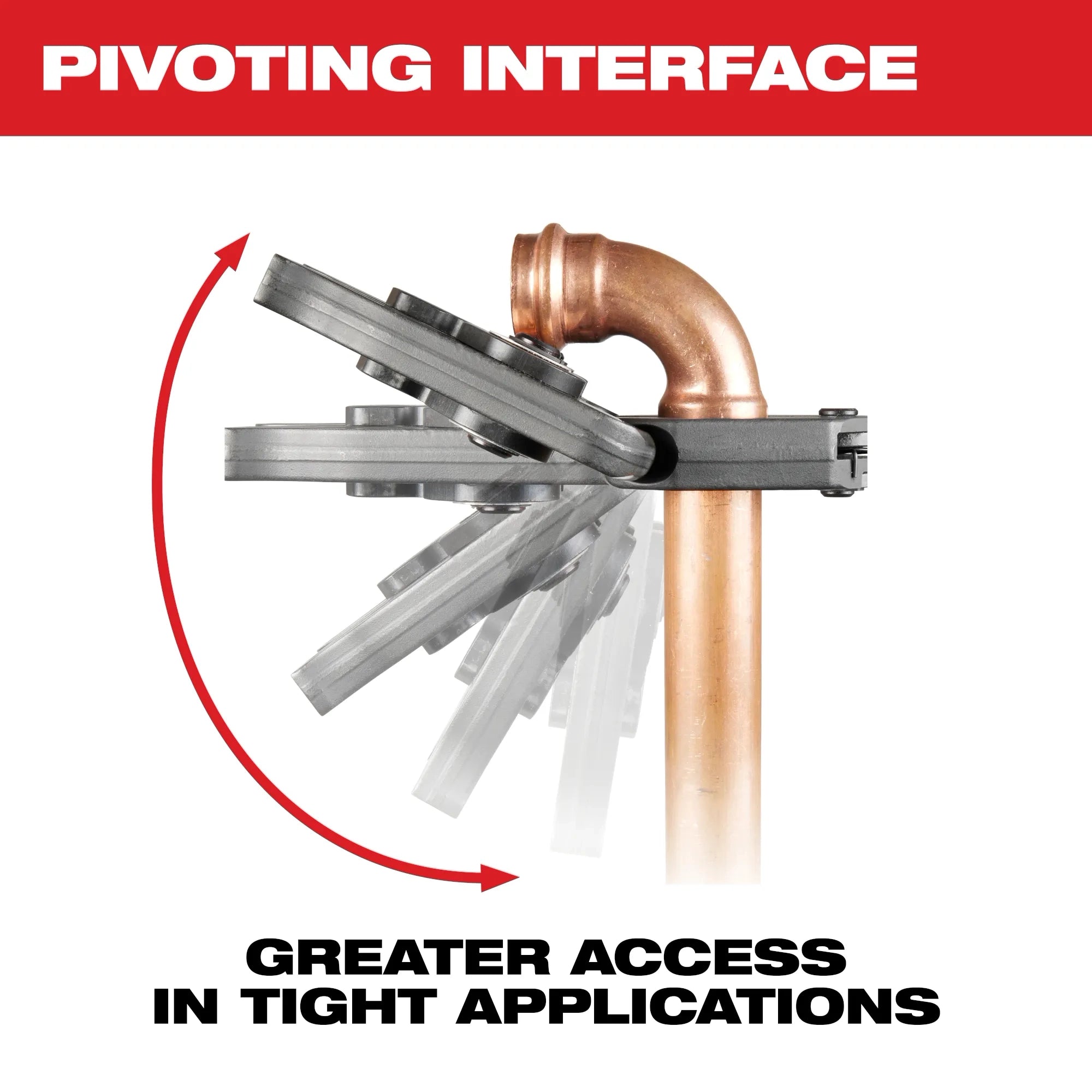 CTS-V Pivoting Press Ring for M18™ & M12™ FORCE LOGIC™ Press Tools
