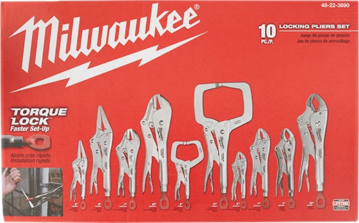 10 Pc. TORQUE LOCK™ LOCKING PLIERS KIT