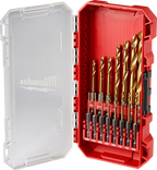 15PC SHOCKWAVE™ Impact Duty RED HELIX™ Titanium Drill Bit Set