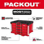 60pc. Metric & SAE Combination Wrench Set with PACKOUT™ 4 Drawer Tool Box