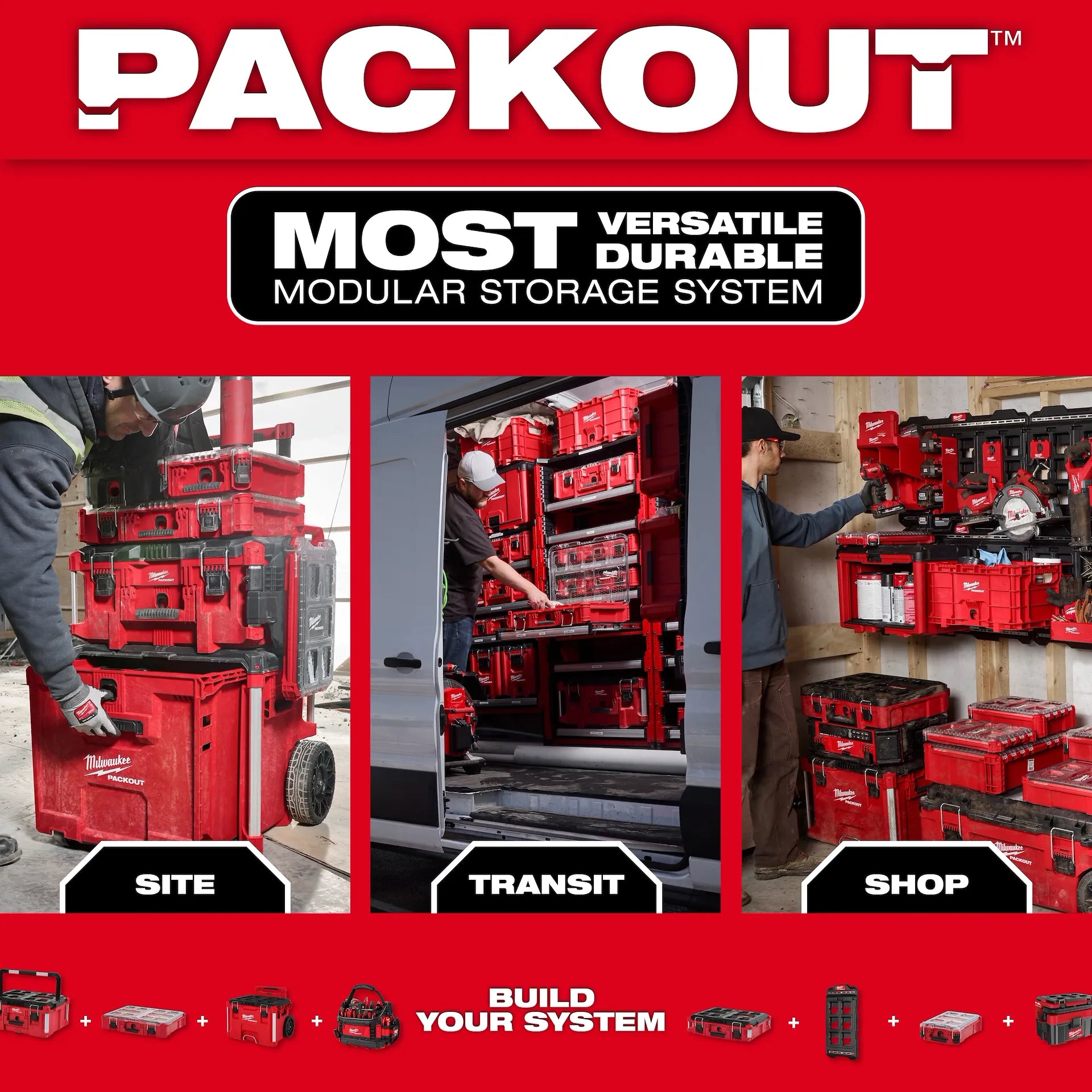 PACKOUT™ Low-Profile Crate