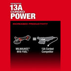 M18 FUEL™ 4-1/2"-6" Braking Grinder, Paddle Switch