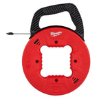 25’ 1/4" Steel Fish Tape w/ Low Profile Tip