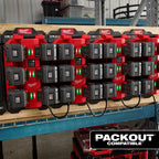 M18™ Six Bay Daisy Chain Rapid Charger w/ PACKOUT™ Compatibility