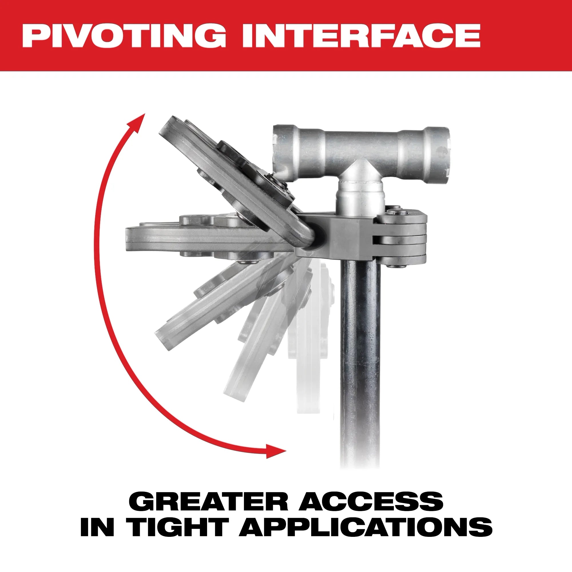 1/2" - 1" IPS-P Pivoting Press Ring Kit for M12™ FORCE LOGIC™ Press Tool