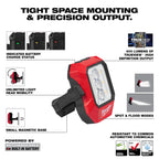 Milwaukee® Rechargeable Pivoting Task Light w/ Spot Mode