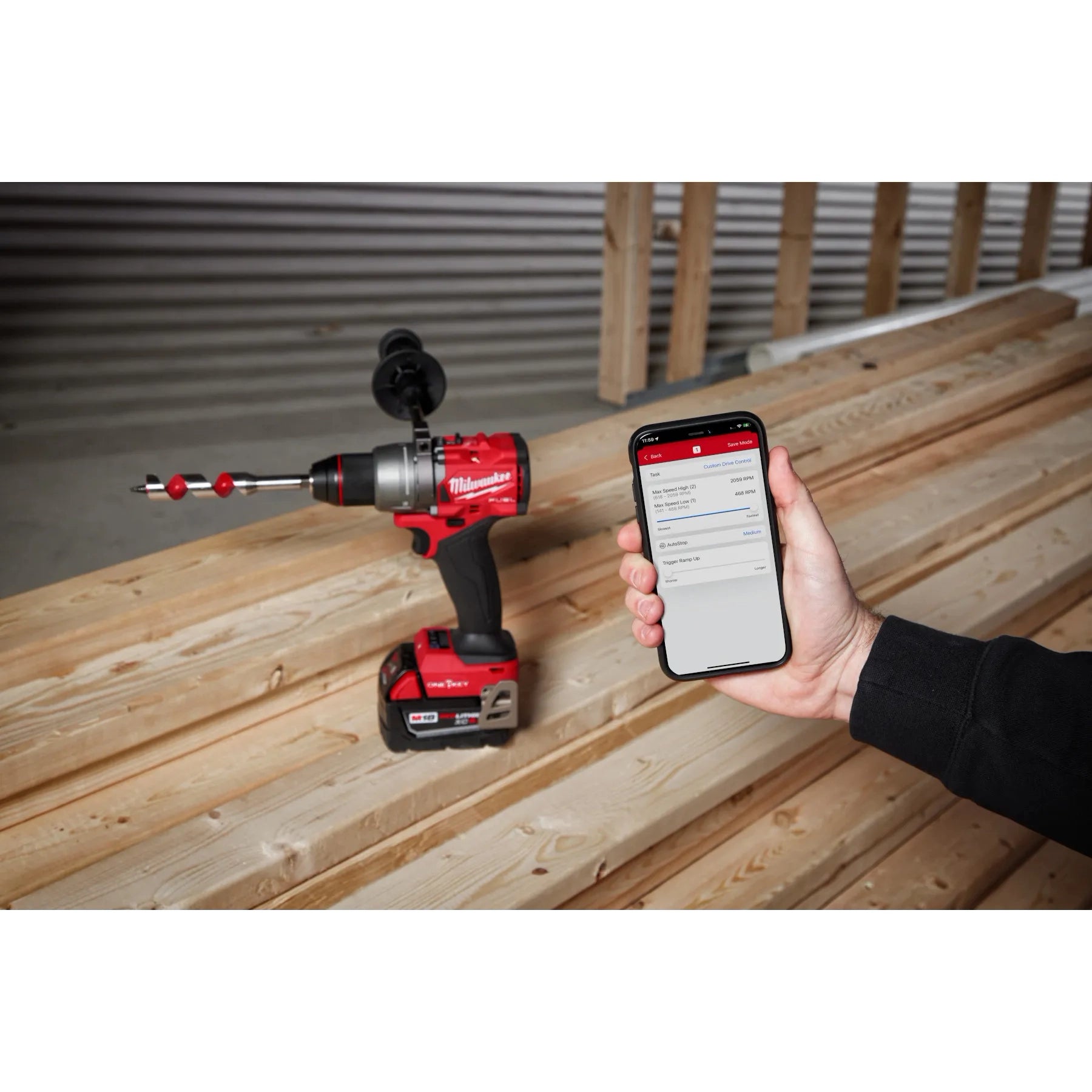 M18 FUEL™ ½” Hammer Drill/Driver w/ ONE-KEY™