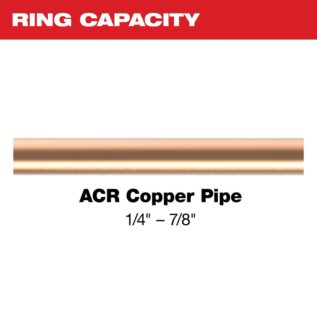 1/4" - 7/8" RLS® Pivoting Press Ring Kit for M12™ FORCE LOGIC™ Press Tool