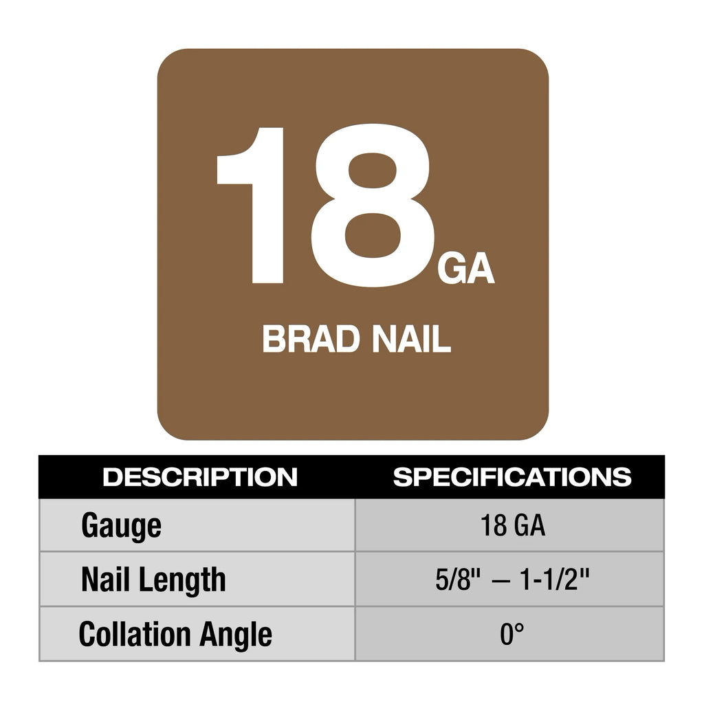 M12 FUEL™ 18 Gauge Compact Brad Nailer