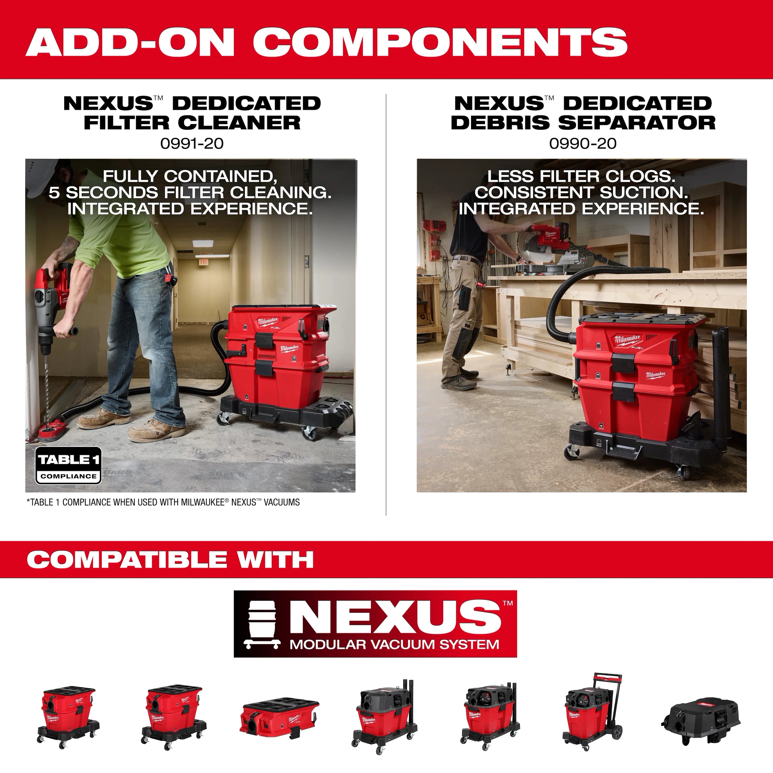 M18 FUEL™ NEXUS™ 12 Gallon Dual Battery Wet/Dry Vacuum Kit