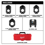 1/2" - 1-1/4" CTS-V Pivoting Press Ring Kit for M12™ FORCE LOGIC™ Press Tool