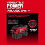 M18 FUEL™ 9 Gallon Dual Battery Dust Extractor w/ PACKOUT™ Compatibility and VACLINK™