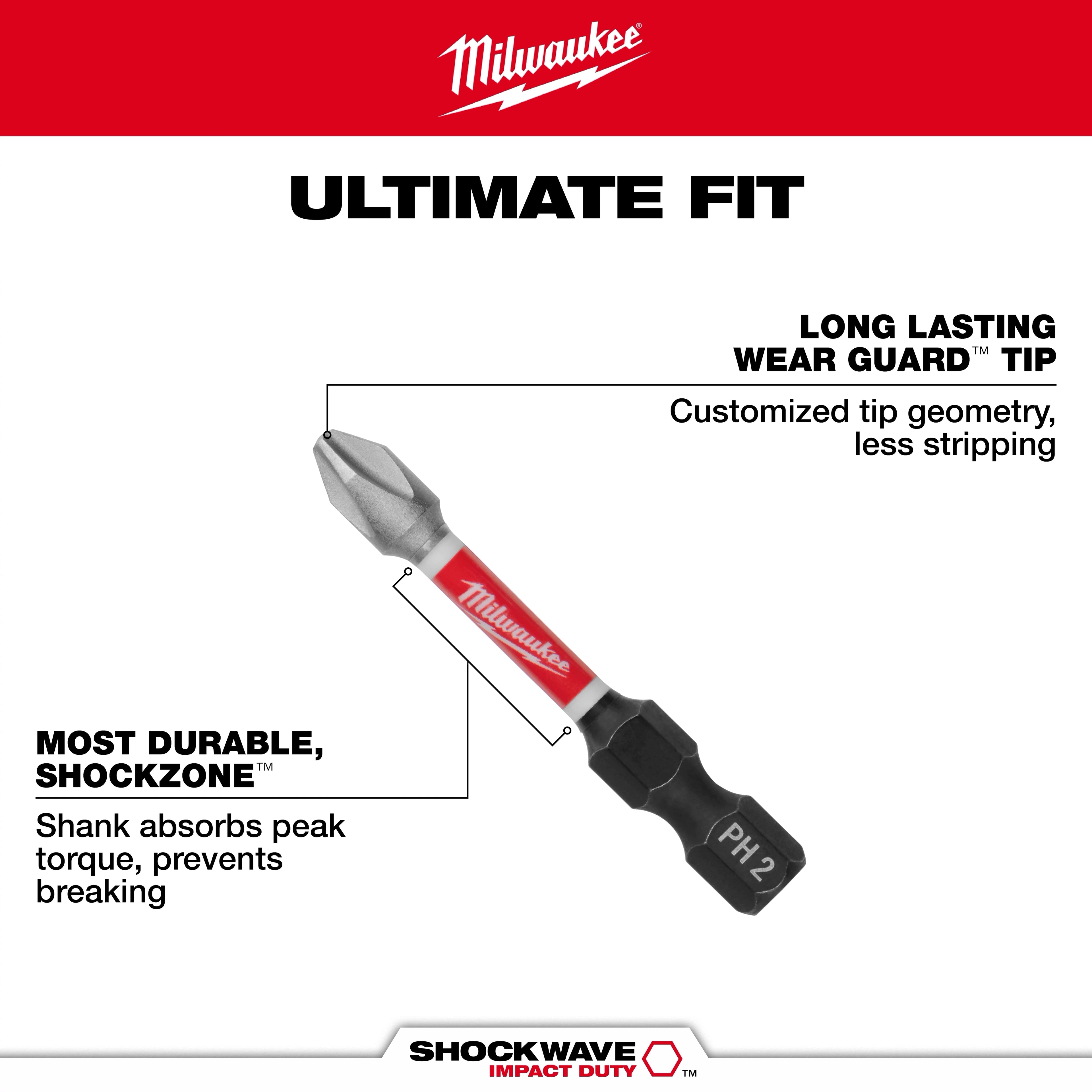 80PC SHOCKWAVE™ Impact Duty Driver Bit Set