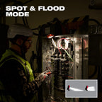 Milwaukee® Rechargeable Pivoting Task Light w/ Spot Mode